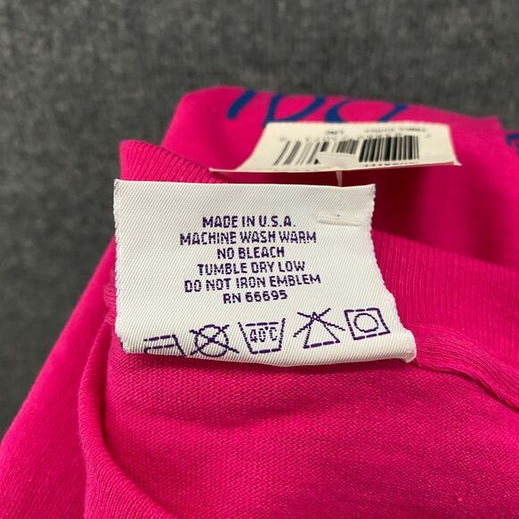 Vintage iCantoo T Shirt Womens L Pink Perdido Beach Martine Sail Single Stitch - Picture 10 of 12